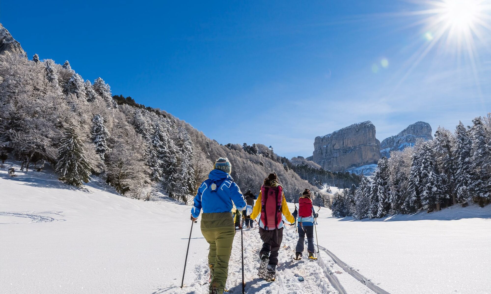 randonnée en raquettes dans le Vercors / Vercors Randonnée