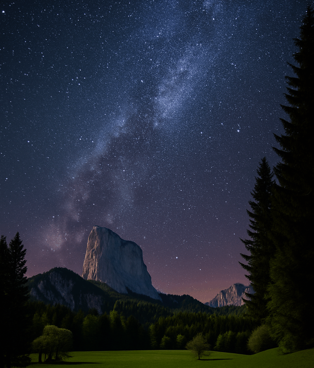 voie lactée étoiles mont Aiguille Vercors