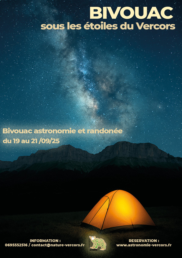 ✨ Profitons des dernières belles journées en montagne pour vivre une immersion unique : de la voûte étoilée aux fleurs alpines, de la faune sauvage aux grands paysages.
Un séjour en bivouac complet, entre nature, émerveillement et aventure.